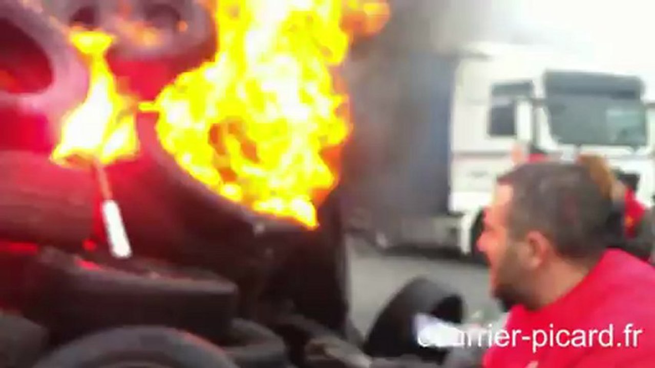 Goodyear Amiens : 1173 kg de pneus brûlés