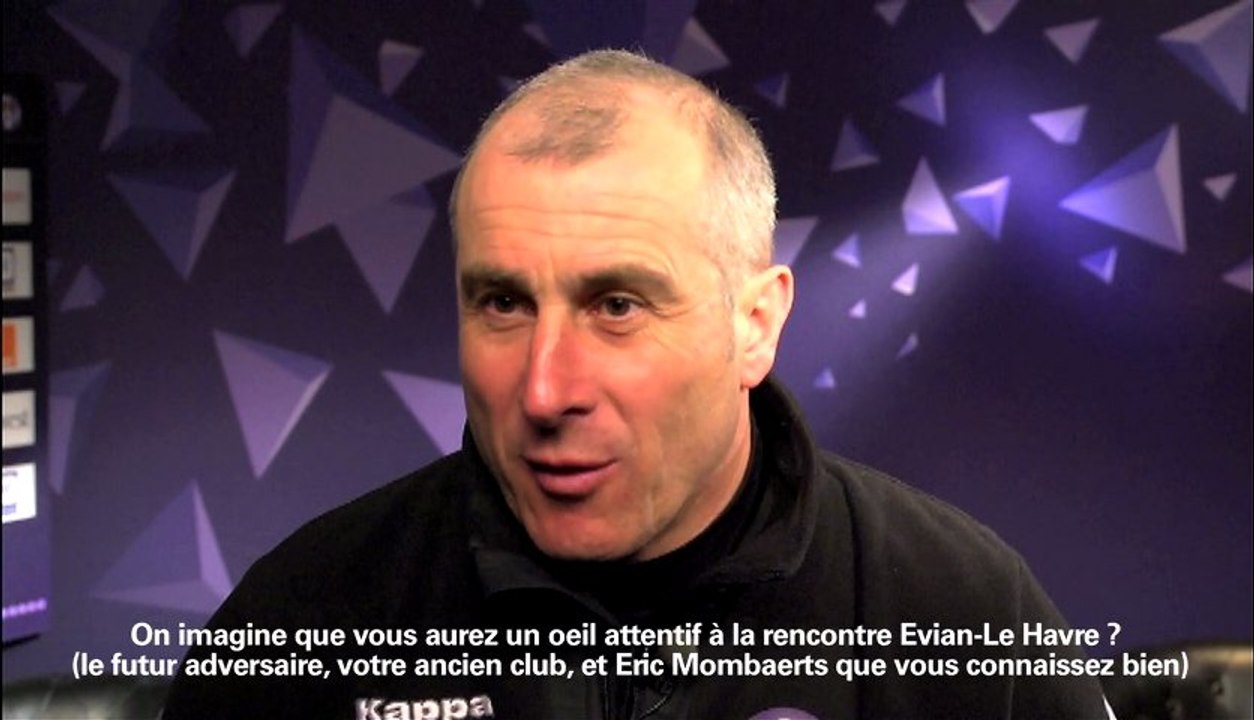 La Chronique du Coach 13.1 - "J'ai discuté avec E.Mombaerts de cet adversaire et je le ferai demain aussi après le match"