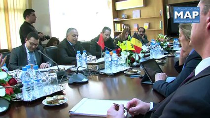 M. Maâzouz s'entretient avec le ministre flamand de l'Enseignement