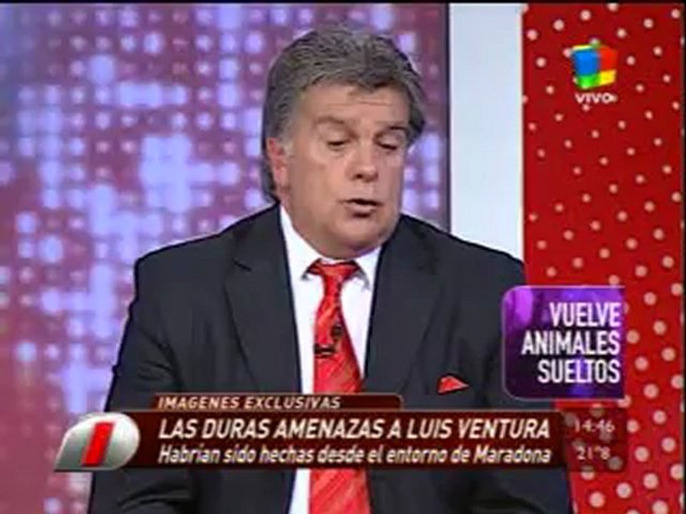 Pronto.com.ar Luis Ventura sobre sus amenazas 2