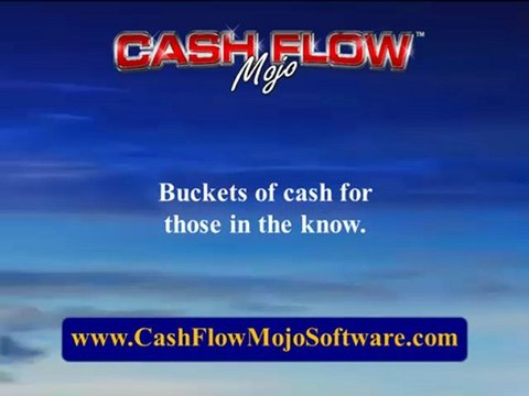 Cash Flow Mojo Software Theme Song - Buckets of Cash for Cash Flow - CashFlowMojoSoftware.com