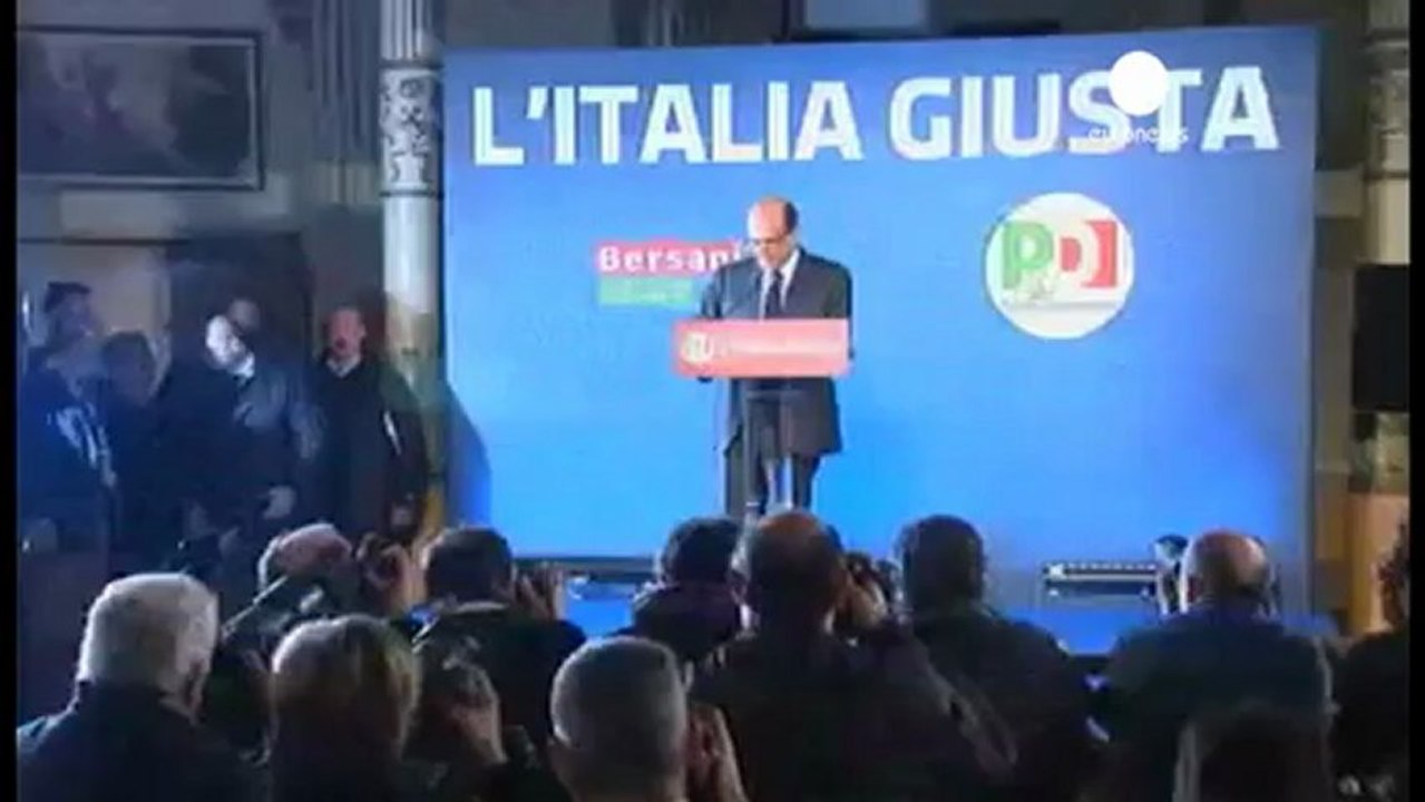 Bersani: "crisi e rifiuto della politica hanno pesato...