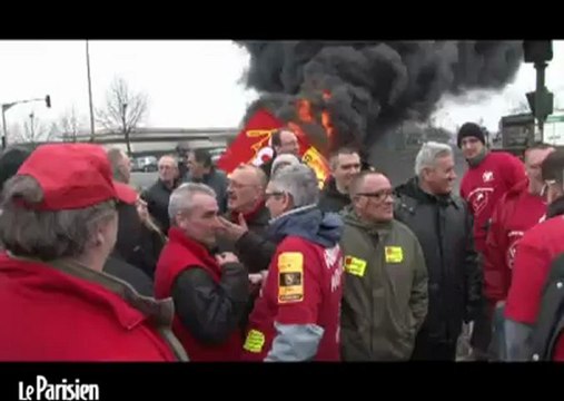 Les Goodyear mettent le feu à 1173 kilos de pneus