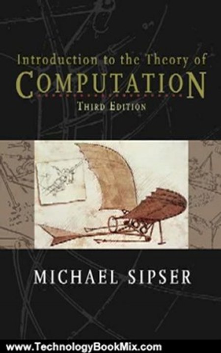 Technology Book Review: Introduction to the Theory of Computation by Michael Sipser
