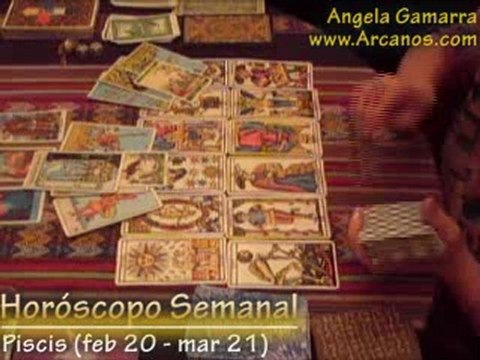 Horoscopo Piscis del 25 al 31 de enero 2009 - Tarot