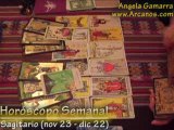 Horoscopo Sagitario 21 al 27 de diciembre 2008 - Tarot