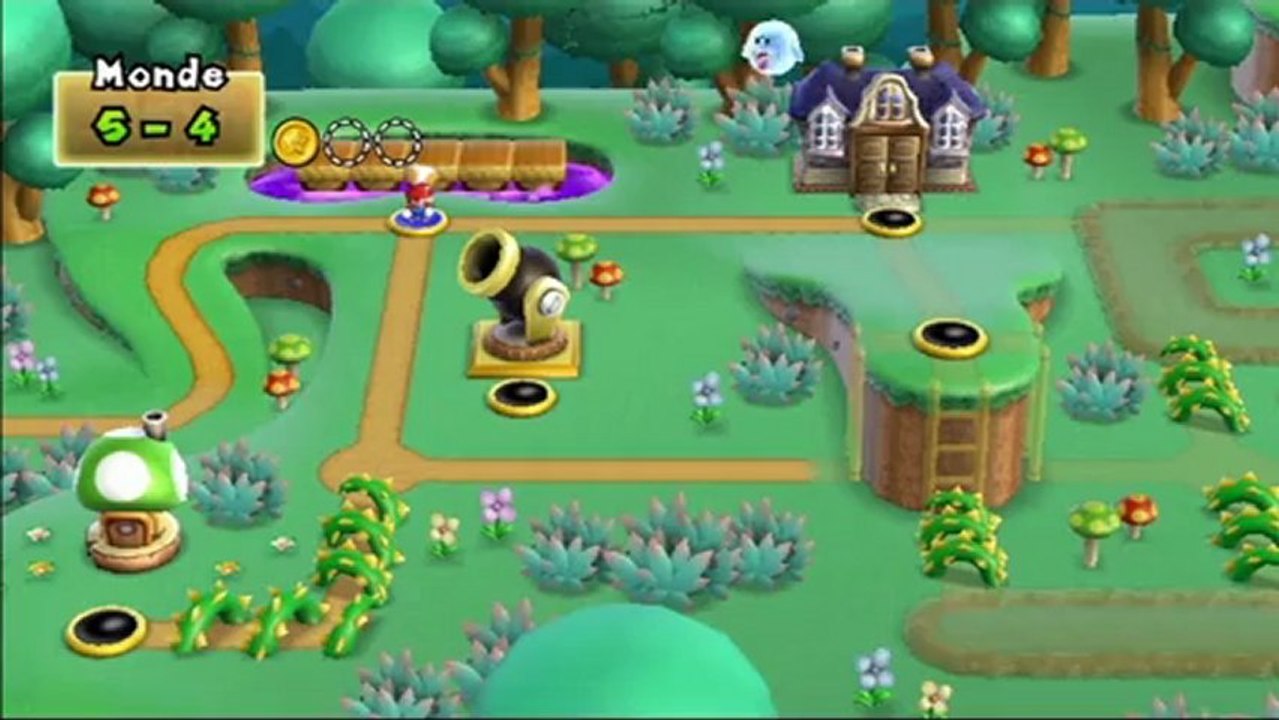 New Super Mario Bros. Wii - Monde 5 : Niveau 5-4