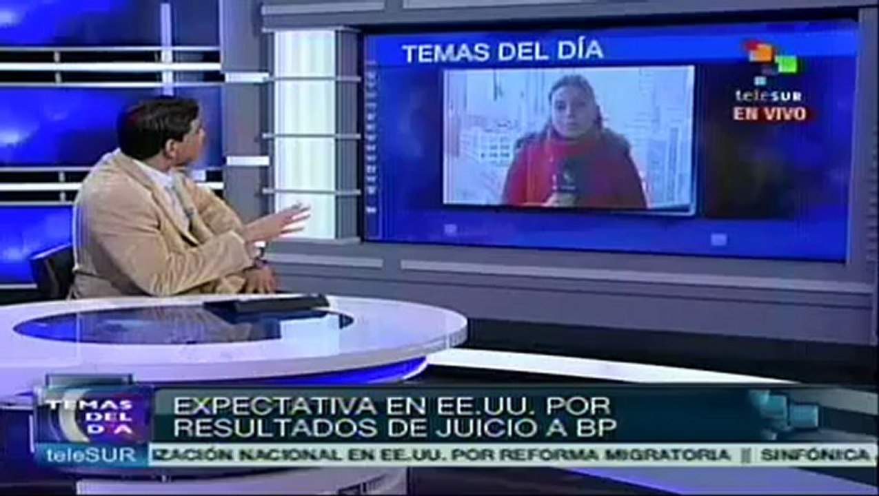 Afectados exigen juicio justo contra British Petroleum