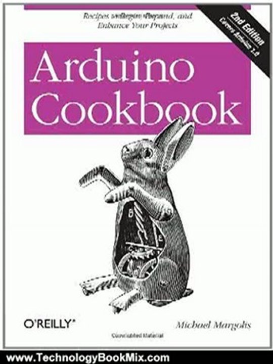 Technology Book Review: Arduino Cookbook by Michael Margolis