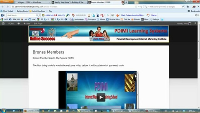 How To Use Wordpress To Build A Website 15 - Adding Navigation Tabs