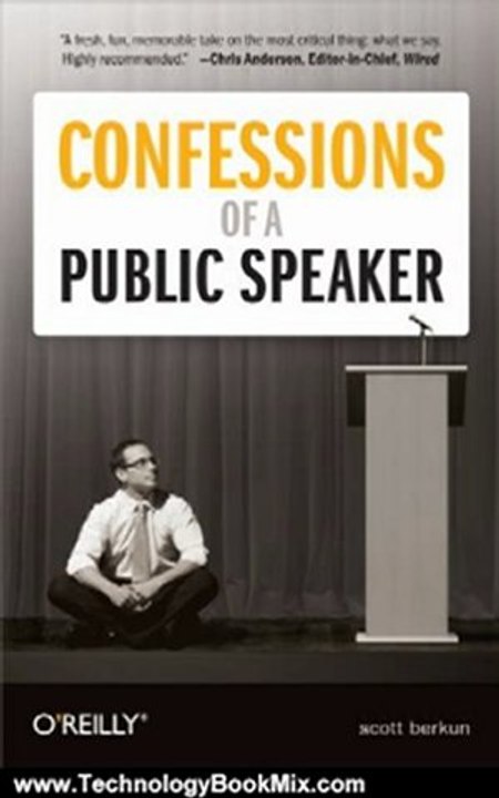 Technology Book Review: Confessions of a Public Speaker by Scott Berkun
