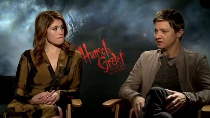 Jeremy Renner & Gemma Arterton - Interview Jeremy Renner & Gemma Arterton (English)