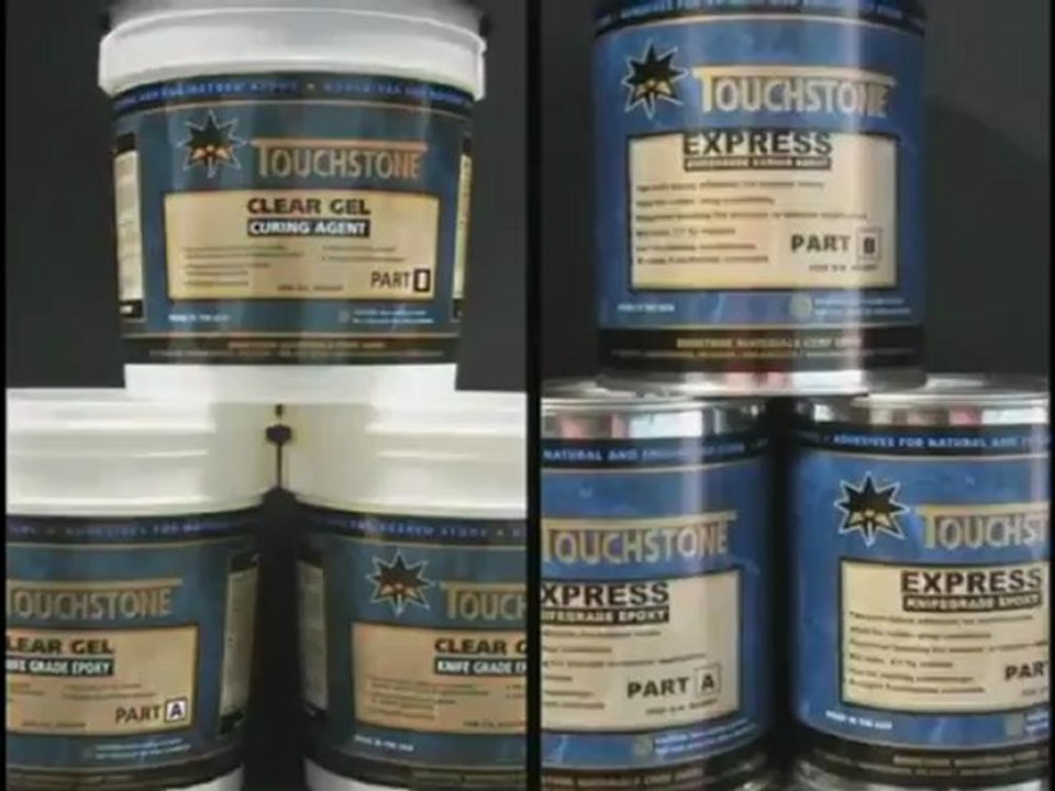 Touchstone Clear Gel & Knife Grade Epoxy - Demo