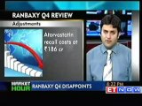 Ranbaxy posts Rs 492 crore net loss in Q4