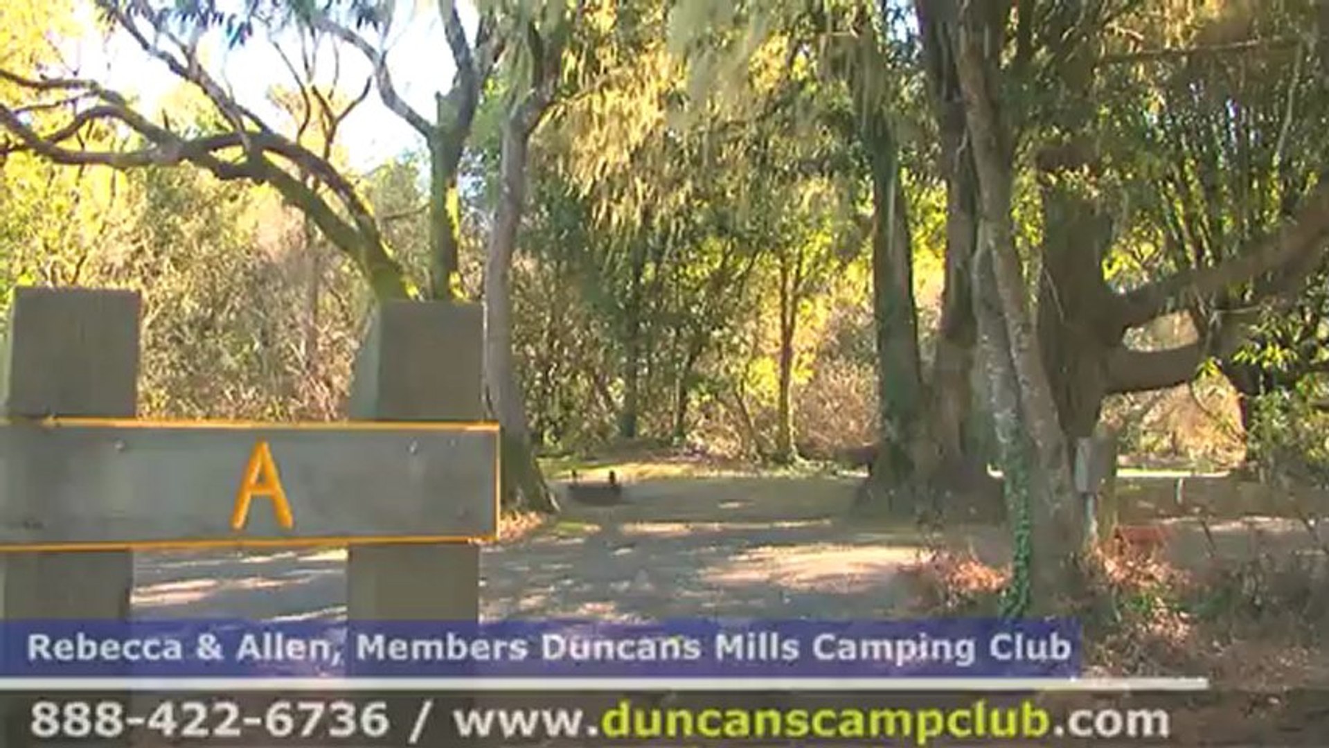 ⁣Russian River Camping Duncan Mills Camping Club