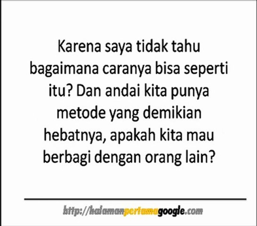 Rahasia atau Cara  Berada Di Halaman Pertama Google Dengan Cepat tahun 2013