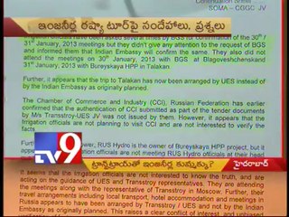 Why did A.P engineers stay in expensive Russian hotel