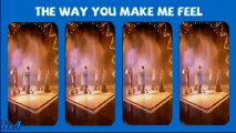 Michael Jackson The way you make me feel at the Grammys Four spilt screens