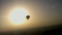 Egypt hot air balloon crash amateur video