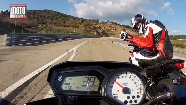 Essai Yamaha FZ8 N 2013 : Denis Bouan VS Moto Magazine