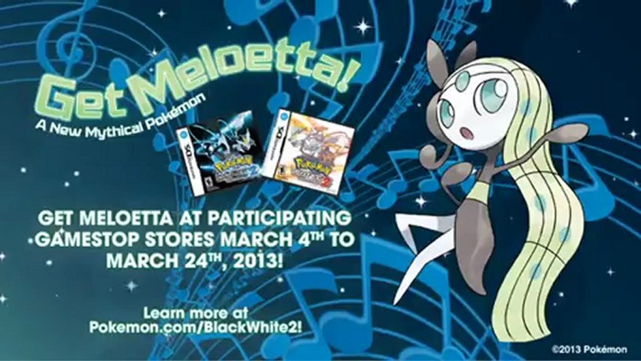 Meloetta - événement Gamestop