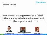 Tips on Stress Management - CISO Insights