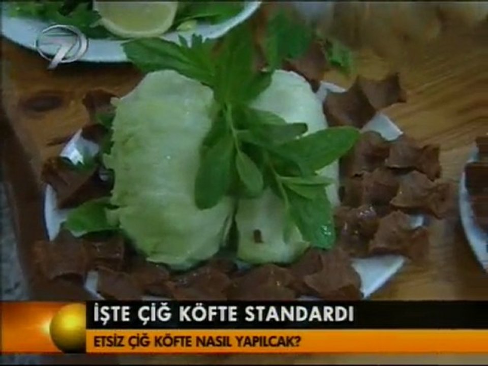 TATLISES ÇİĞ KÖFTE - KANAL 7 ANA HABER BÜLTENİ 25.02.2013