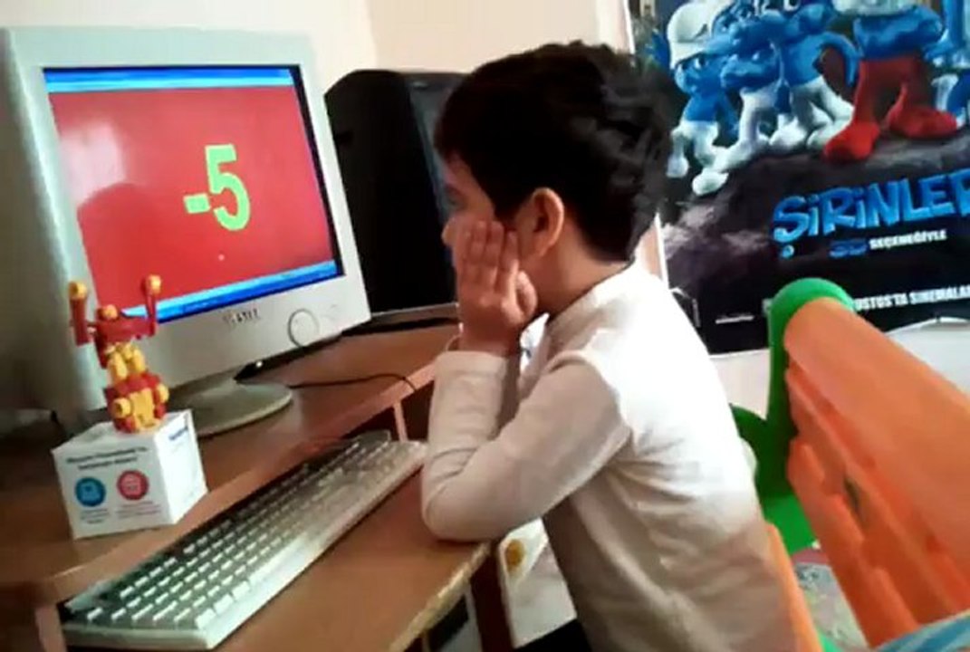 Deniz Cebeci  flas anzan 25 sayı  0.5 milisaniye toplama ve 5. 1 .  çıkarma