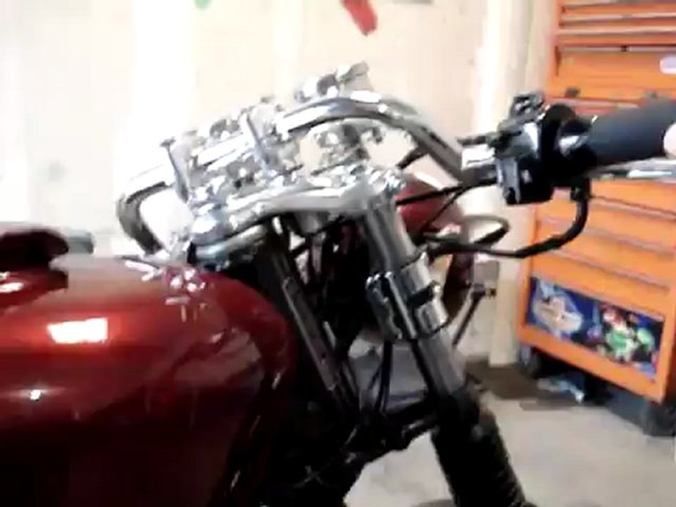 CB350 Cafe Close up start