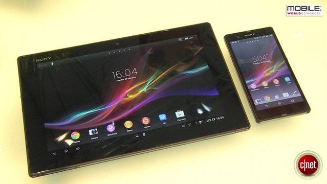 MWC 2013 : Sony Xperia Tablet Z
