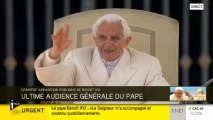 Benoît XVI fait ses adieux aux catholiques