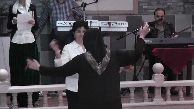 Kıraman köyü Arabaşı Gecesi -Sille Türküsü Kadınlardan Kaşık Oyunu