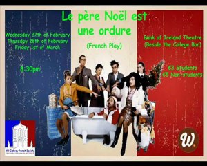 NUIG FrenchSoc Presents: "Le père Noël est une ordure" Promo