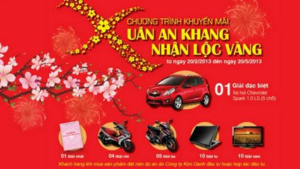 Xuân an khang - Nhận lộc vàng: Địa ốc Kim Oanh