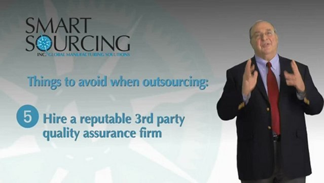 Five Key Things to Avoid When Outsourcing Manufacturing