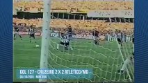 Alex de Souza - 127º e 128º gols - Cruzeiro 2 x 2 Atlético-M