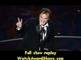 #Writer director Quentin Tarantino accepts the Best Writing Oscars 2013