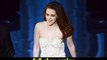 #Actress Kristen Stewart presents onstage Oscars 2013