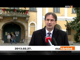 Ma történt Siker, 40 helyett 50%-os konszolidáció Esztergomnak 2013.02.27.