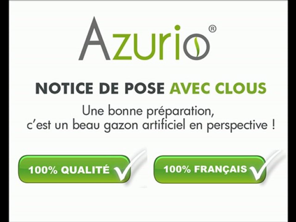 Tutoriel : Pose de gazon synthétique