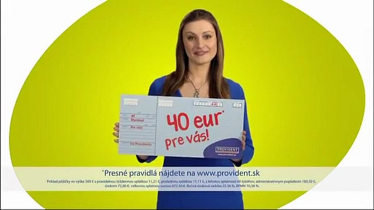 Poštová poukážka od Providentu vám urobí radosť