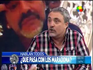 Cerolini en Intratables, tema Maradona-pronto.com.ar