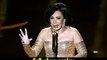 Academy Awards Singer Shirley Bassey performs onstage Oscars 2013