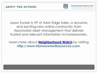 How to Launch Neighborhood Watch Program in Your Community