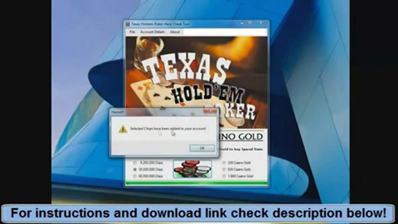 Texas Holdem Poker Hack Tool Cheat Engine 2013