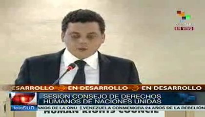 Venezuela: Ingreso al Consejo de DDHH es homenaje a Chávez