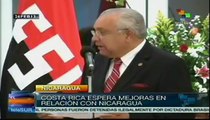 Nicaragua y Costa Rica normalizaron sus relaciones