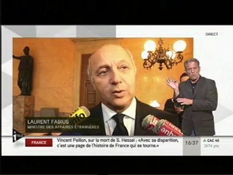 Mali - Interview de Laurent Fabius (Assemblée Nationale - 27/02/2013)