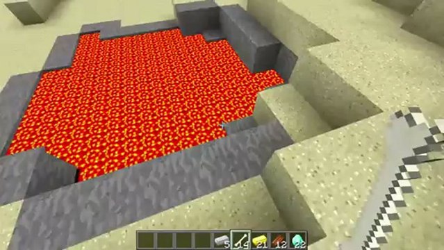 Minecraft - Seed Highlight! Best Desert Temple EVER! (22 Diamonds!)