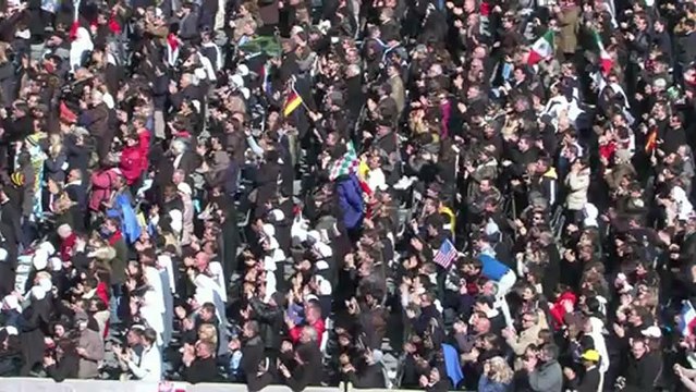 Pope bids farewell ahead of resignation